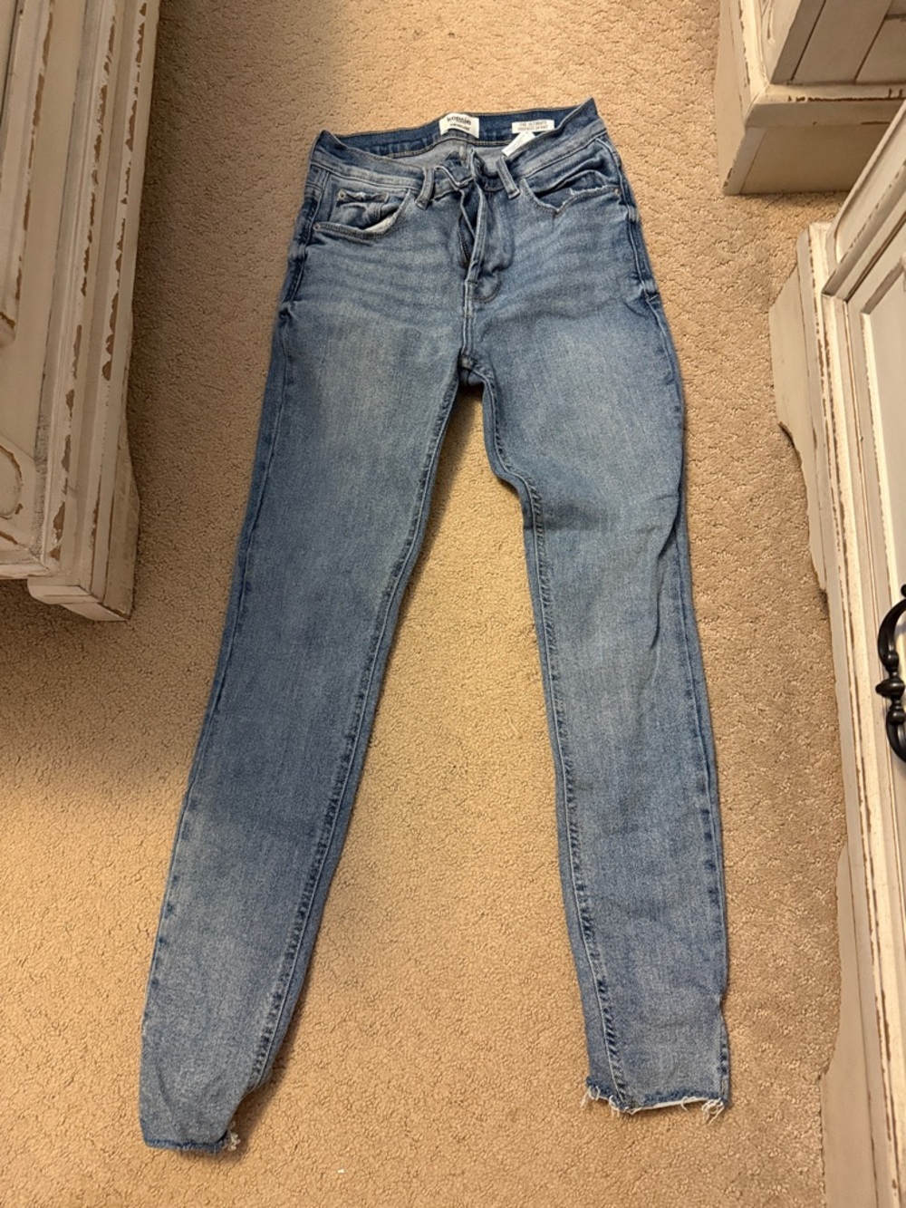 Kensie Slim Skinny Jeans in Light Blue Wash